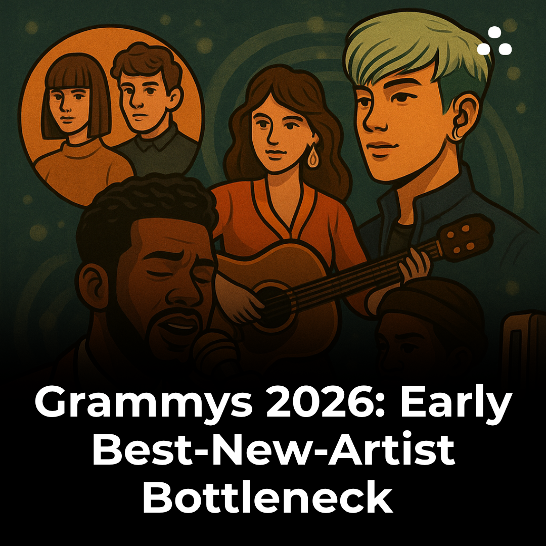 Which K‑pop act is already in the 2026 Best‑New‑Artist conversation?