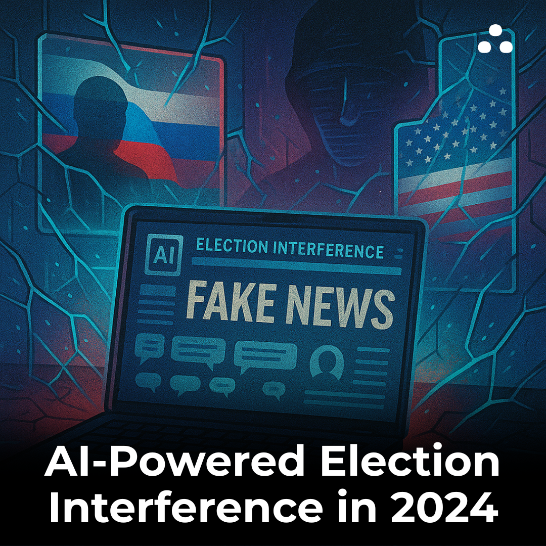 What threat did the U.S. face during the 2024 election?