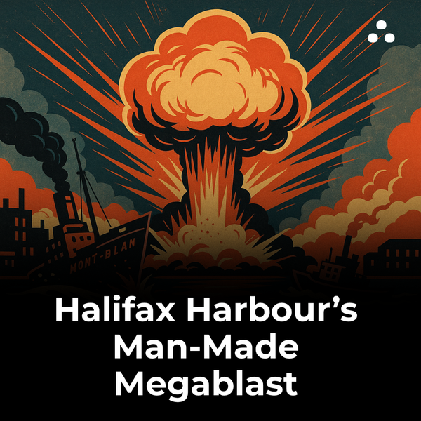 What caused the largest non-nuclear explosion in human history in Halifax?