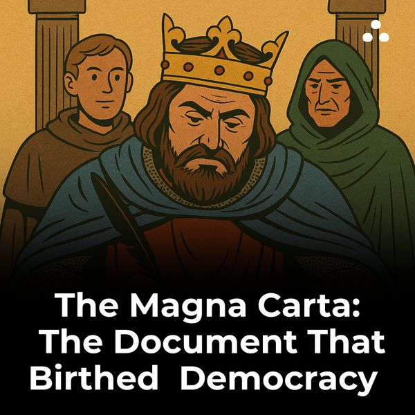 What historic document established the principle of legal rights in England?