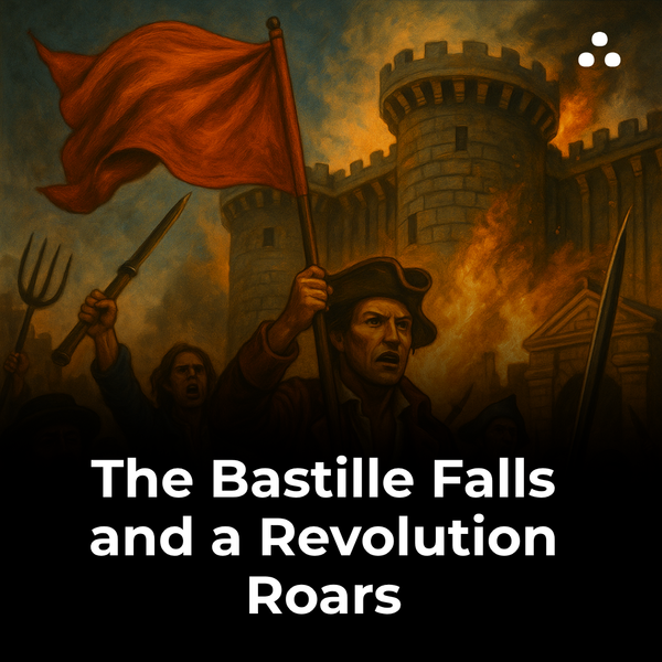Storming which fortress on 14 July 1789 sparked the French Revolution?