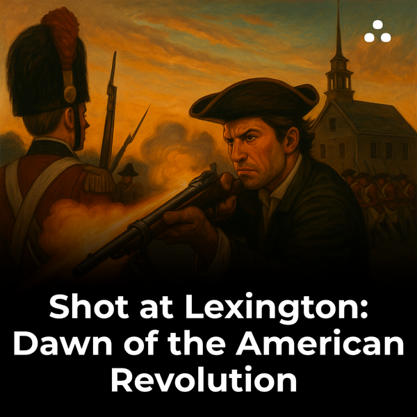 Which skirmish is remembered for the ‘shot heard round the world’?