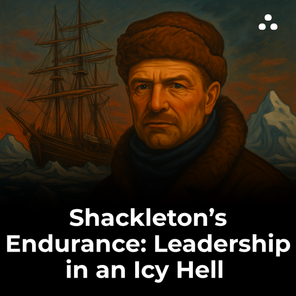 What was the name of Ernest Shackleton’s ice‑crushed ship?