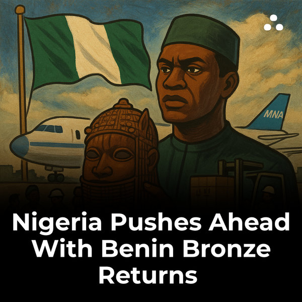 Which famous West African artworks are being repatriated to Nigeria?