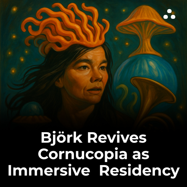Where will Björk stage the revived Cornucopia residency?