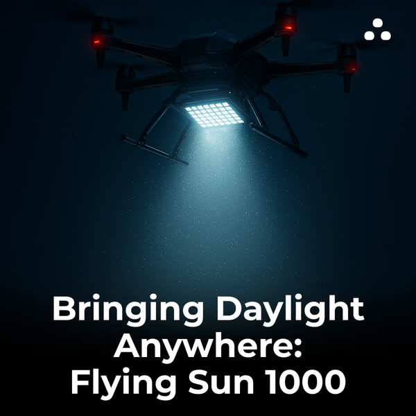 What can the Flying Sun 1000 drone do?