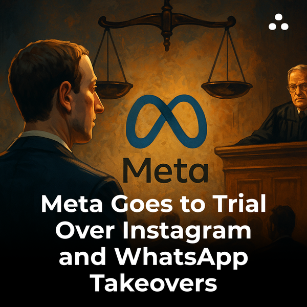 Why is Meta (Facebook’s parent company) on trial in the U.S.?