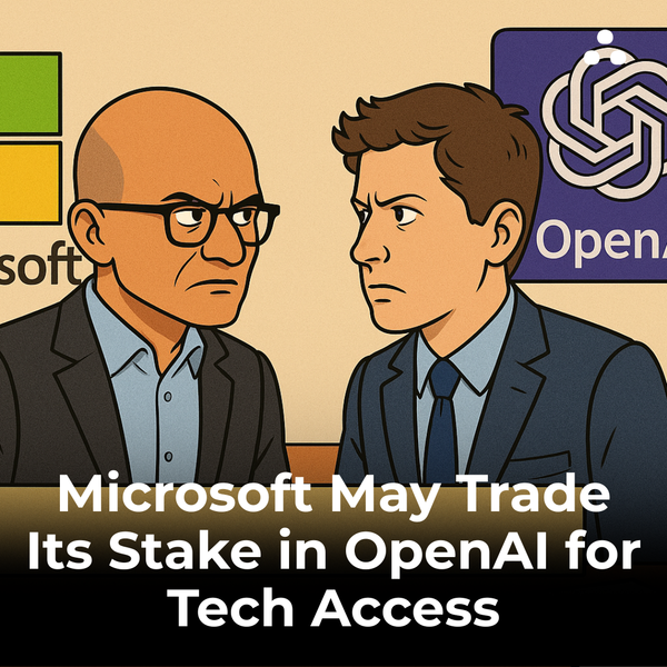 What is Microsoft reportedly willing to trade for greater access to OpenAI’s tech?