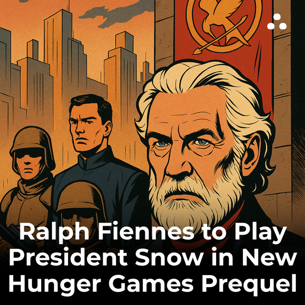 Who will portray President Snow in the upcoming Hunger Games prequel?