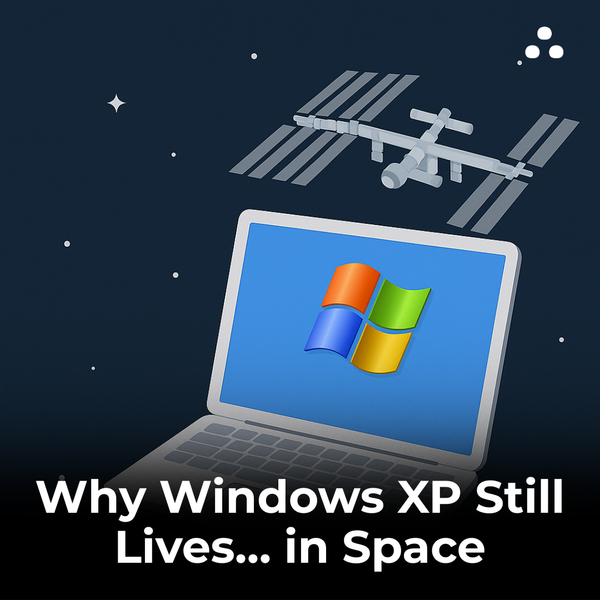Which operating system is still used on some ISS systems today?