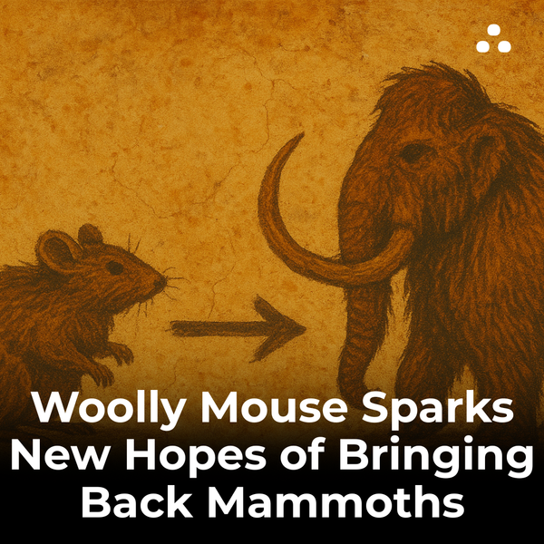 Which project brings us closer to resurrecting mammoths?