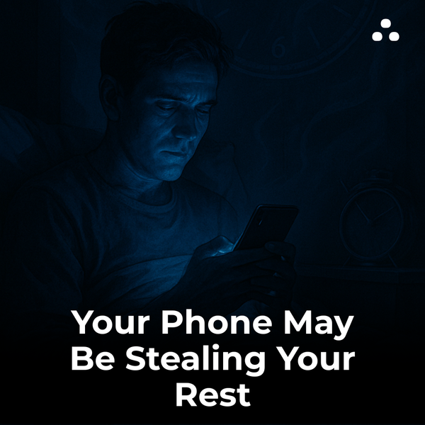 What effect does phone use in bed have?